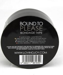 Bound to Please Bondage Tape Black n10627 bound to please bondage tape 2 1