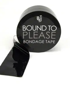 Bound to Please Bondage Tape Black