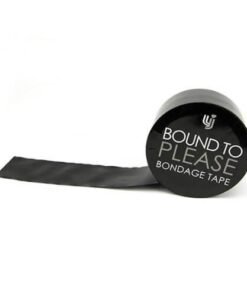 Bound to Please Bondage Tape Black n10627 bound to please bondage tape 4 1