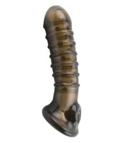 n10818 loving joy boss textured penis slleve with ball loop 3 1