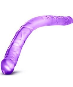 n10843 double dildo 16 inch purple 2 1