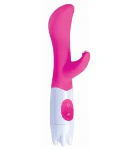n10908 mini love silicone gspot rabbit vibrator pink 2 1 1