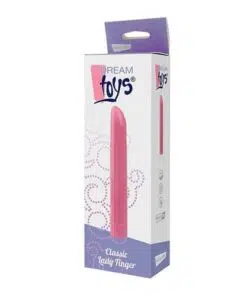 Classic Lady Finger Vibrator Pink | AdultsLoveFun