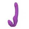 n11025 rechargeable silicone strapless vibrating dildo 1 1
