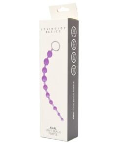 n8442 loving joy anal love beads purple packaged 2