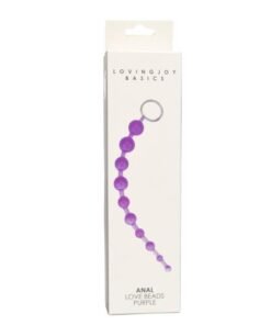 Loving Joy Anal Love Beads Purple