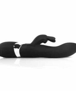 n11159 silicone g spot rabbit vibrator black 1