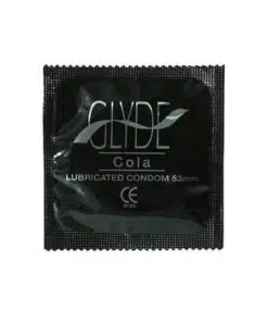 Glyde Ultra Cola Flavour Vegan Condoms 100 Bulk Pack