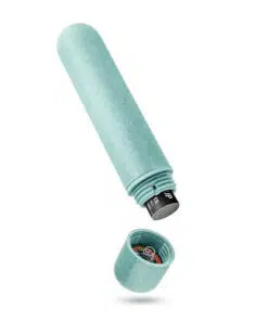 n11235 gaia biodegradable eco bullet vibrator blue 4