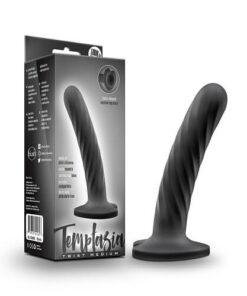Twist Silicone Dildo with Suction Cup Medium - Image 3