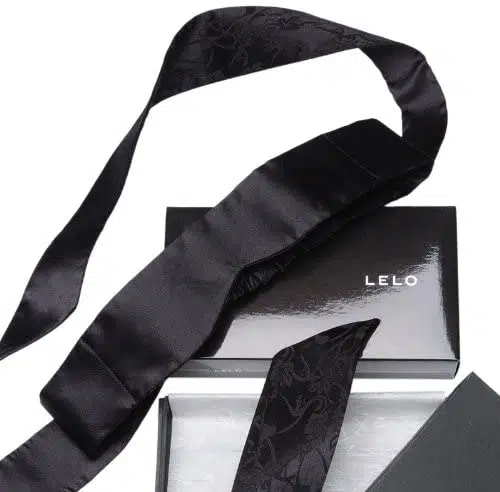 Lelo Intima Silk Blindfold - Black - Image 3