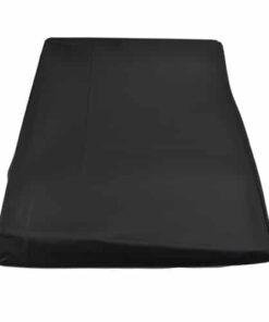 n11398 bound to please pvc bed sheet one size black 3