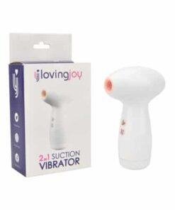 n11470 loving joy 2 in 1 suction vibrator pakg 2