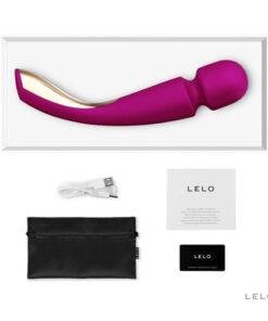 n11508 lelo smart wand2 large deep rose 3