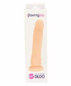 n11415 loving joy realistic silicone 8 5 inch strap on dildo pk
