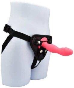 n11537 loving joy 6 inch silicone dildo with suction cup pink 4