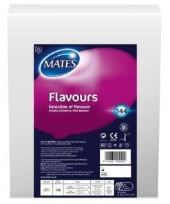 Mates Flavours Condom BX144 Clinic Pack