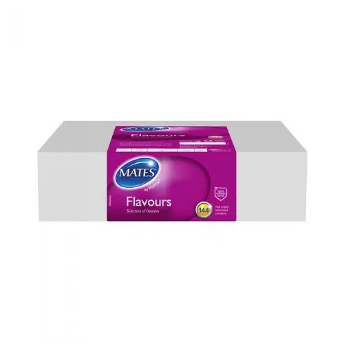Mates Flavours Condom BX144 Clinic Pack - Image 3