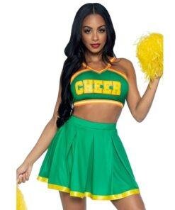 leg avenue cheerleader costume s/m