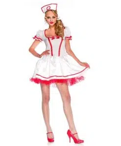 leg avenue naughty nurse costume medium