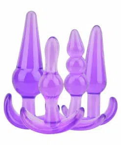 loving joy butt plug training kit purple