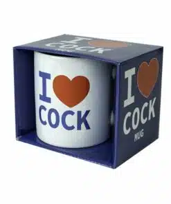 i love cock mug