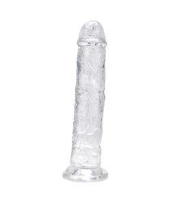 loving joy 7.5 inch suction cup dildo clear