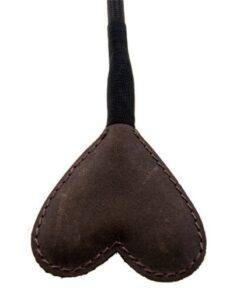 n10103 bound nubuck leather riding crop 4 1 2