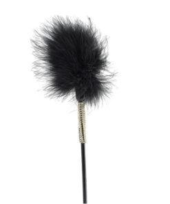 n10963 bound to please silicone heart shaped crop with feather tickler 4 1