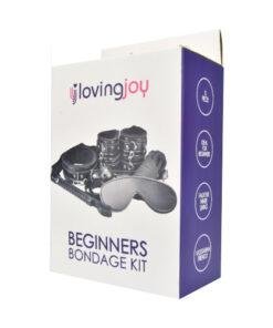 n11024 loving joy beginners bondage kit black 8 piece pkg side 1