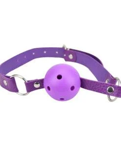 n11589 loving joy beginners bondage kit purple 8 piece ball gag