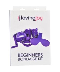 n11589 loving joy beginners bondage kit purple 8 piece pkg