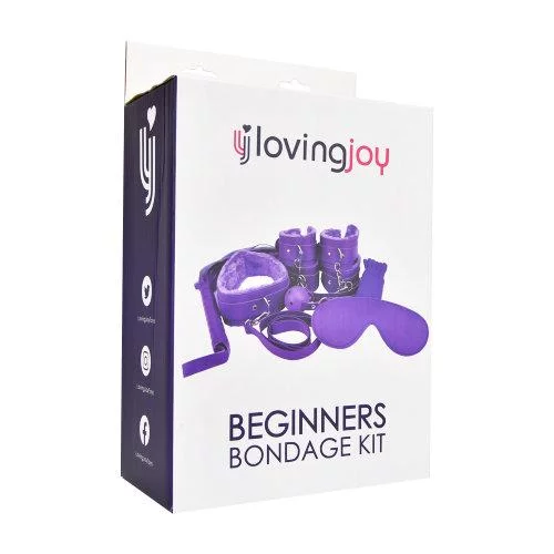 Loving Joy Beginner's Bondage Kit Purple (8 Piece) - Image 11