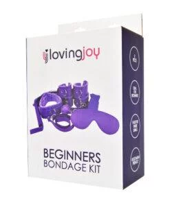 n11589 loving joy beginners bondage kit purple 8 piece pkg side1