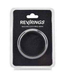 n11615 rev rings silicone cock ring 50 mm pkg