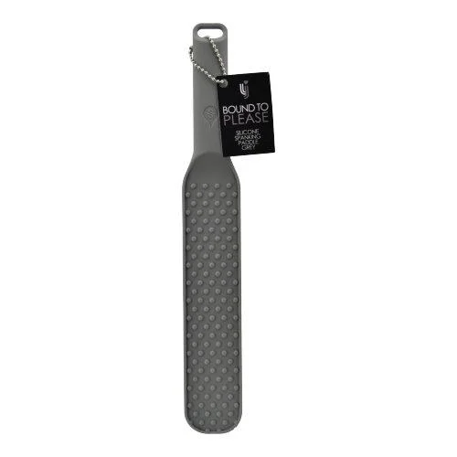 Bound to Please Silicone Spanking Paddle Grey - Image 3