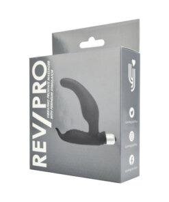 n11891 rev pro vibrating prostate massager with perineum stimulator pkg 2