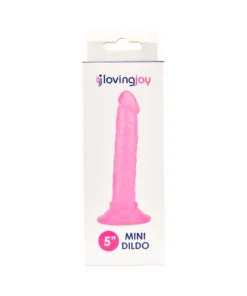 n11938 loving joy 5 inch beginners dildo pink pkg
