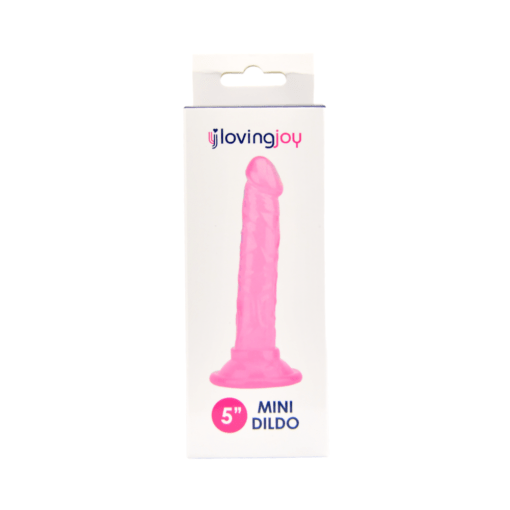 Loving Joy 5 Inch Beginners Dildo Pink - Image 8