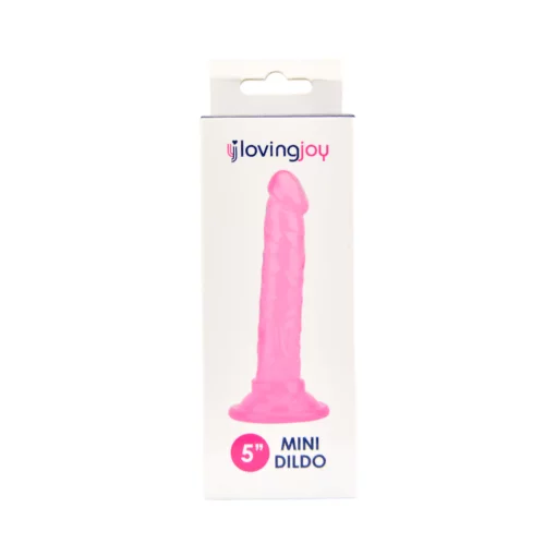 Loving Joy 5 Inch Beginners Dildo Pink - Image 8