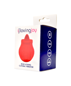 n11948 loving joy rose licking tongue clitoral vibrator packaging 2