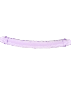 n11950 loving joy 12 inch double dildo purple lying down 3