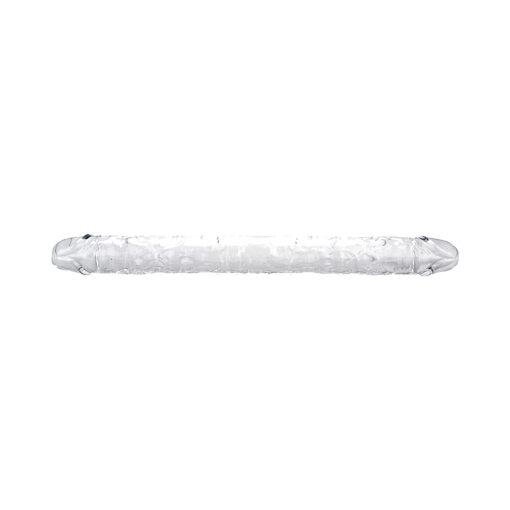 Loving Joy 18 Inch Double Ended Dildo Clear - Image 3