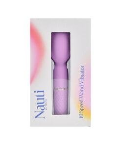 Nauti Petites 10 Speed Wand Vibrator n12249 nauti petites 10 speed wand vibrator pkg
