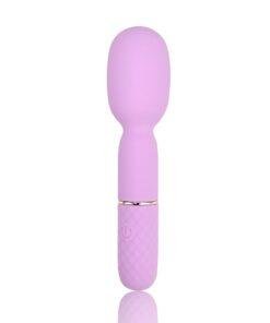 Nauti Petites 10 Speed Wand Vibrator n12249 nauti petites 10 speed wand vibrator reflection