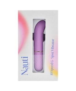 n12250 nauti petites 10 speed g spot vibrator pkg