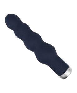 n12253 nauti silicone ribbed vibrator 2 1
