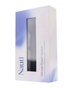 n12256 nauti silicone wand vibrator pkg 2