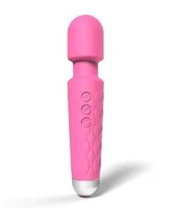 Loving Joy 20 Function Wand Vibrator Pink