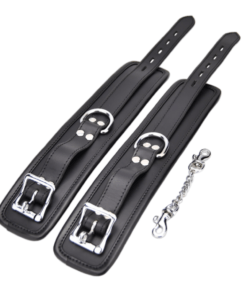 n12265 bound leather wrist restraints 2
